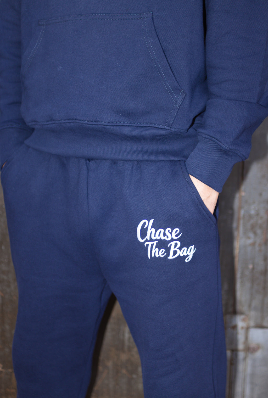 Chase The Bag Tracksuit Blue