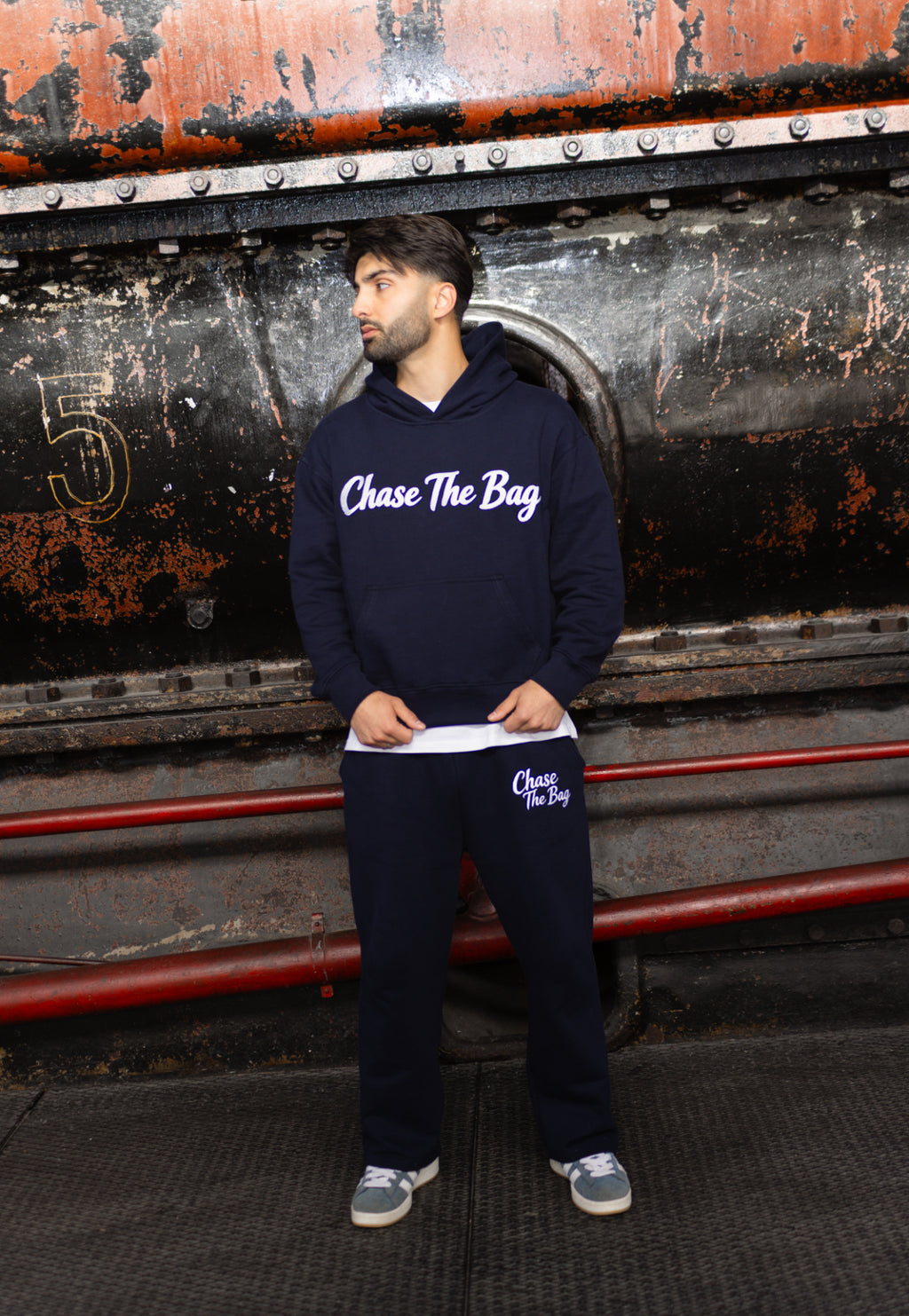 Chase The Bag Tracksuit Blue