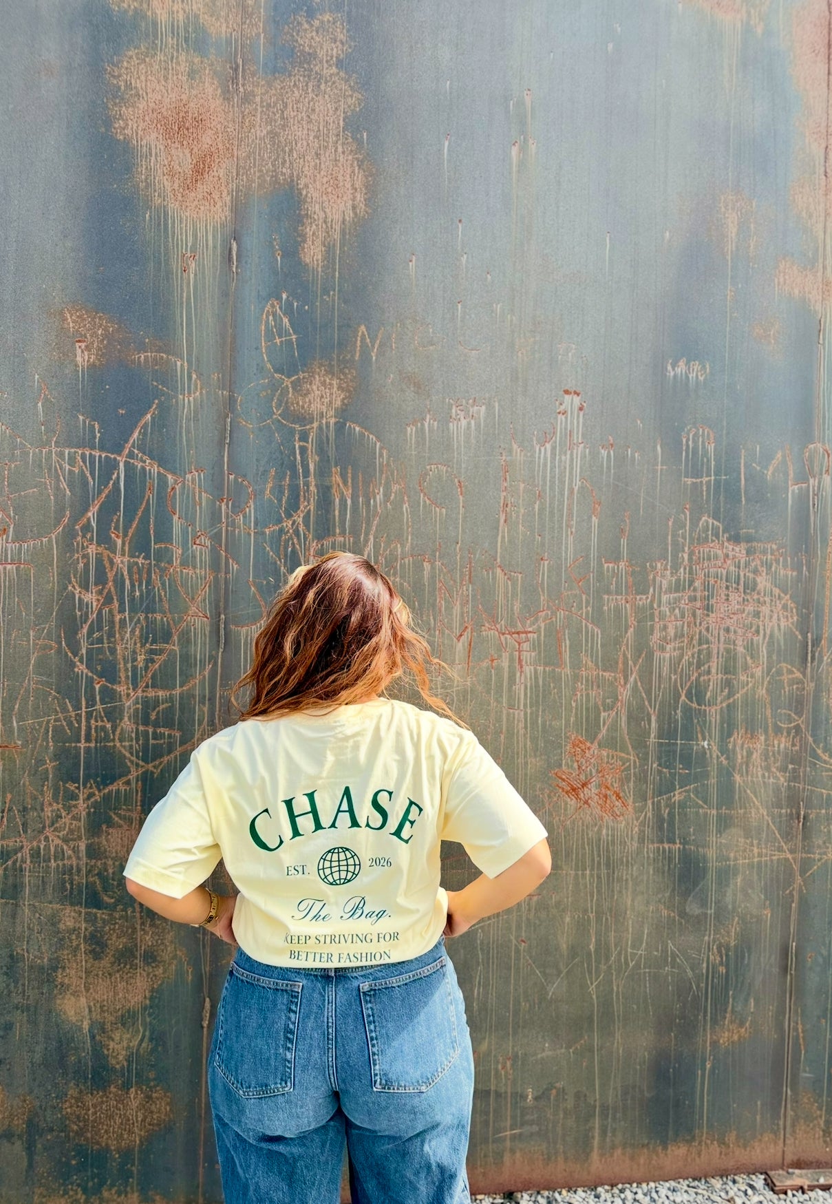 Chase The Bag Beige Shirt - Keep Striving For Better Fashion
