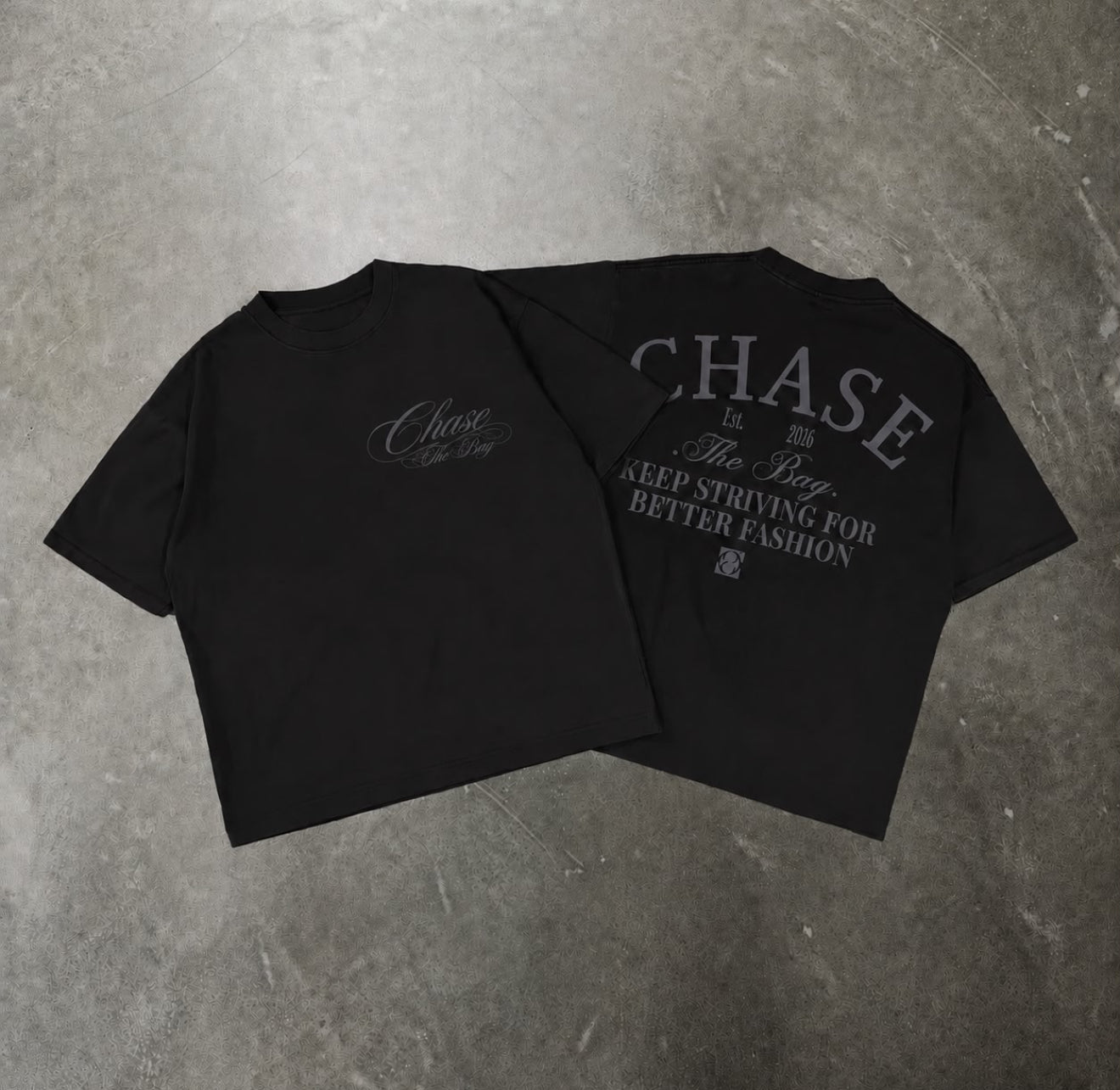 Chase The Bag Black Shirt - Keep Striving For Better Fashion