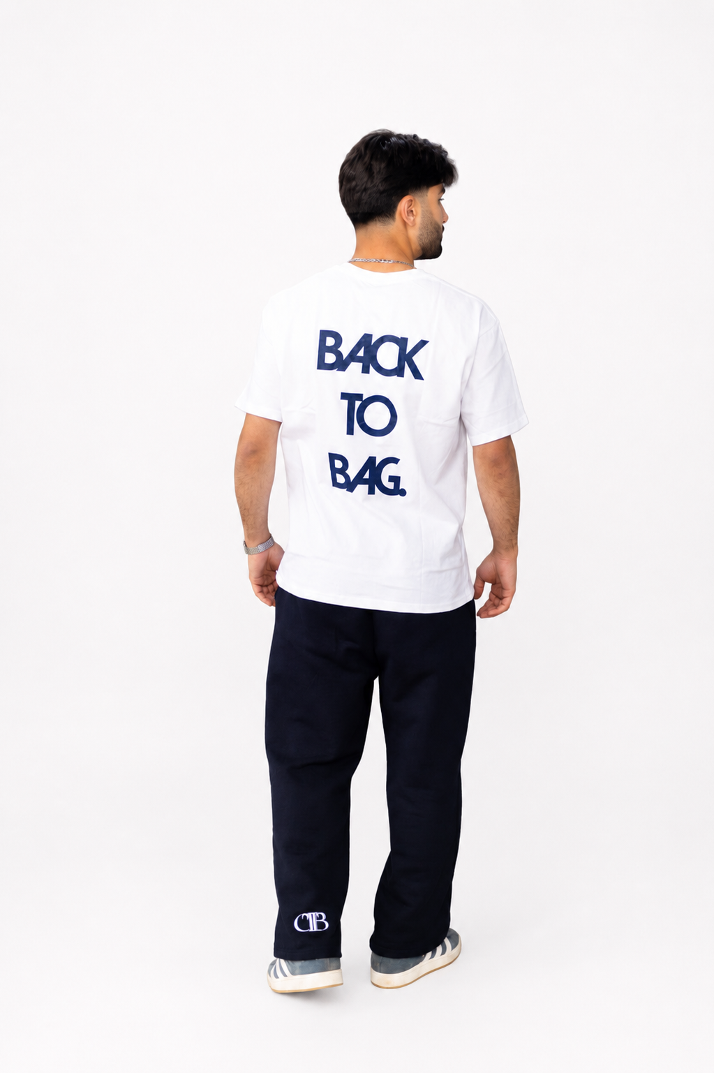 White-Blue CTB T-Shirt