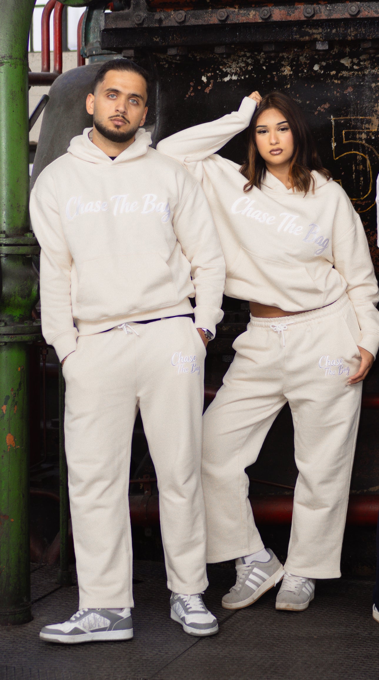 Chase The Bag Tracksuit Beige