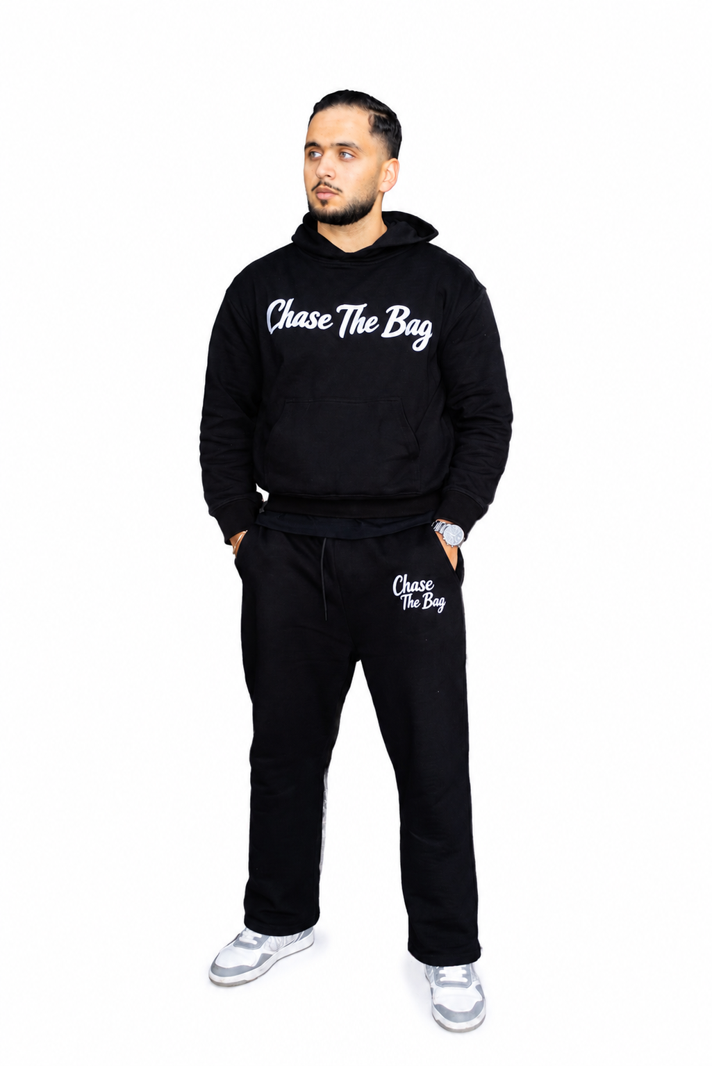 Chase The Bag Tracksuit Black