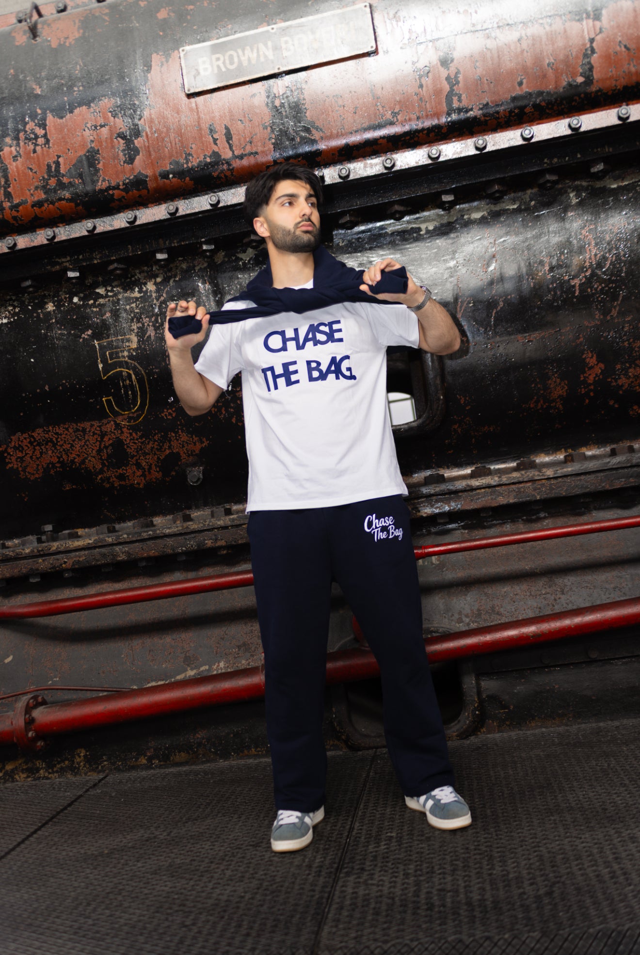 White-Blue CTB T-Shirt