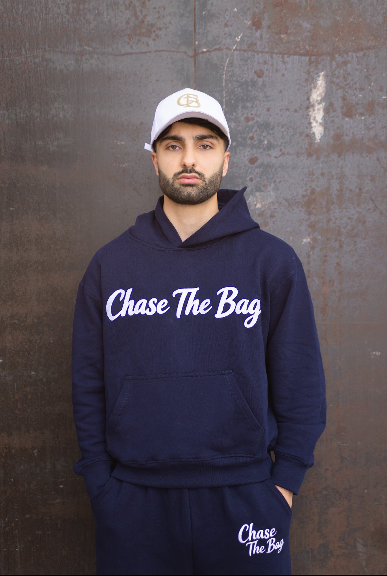 White-Golden CTB Cap