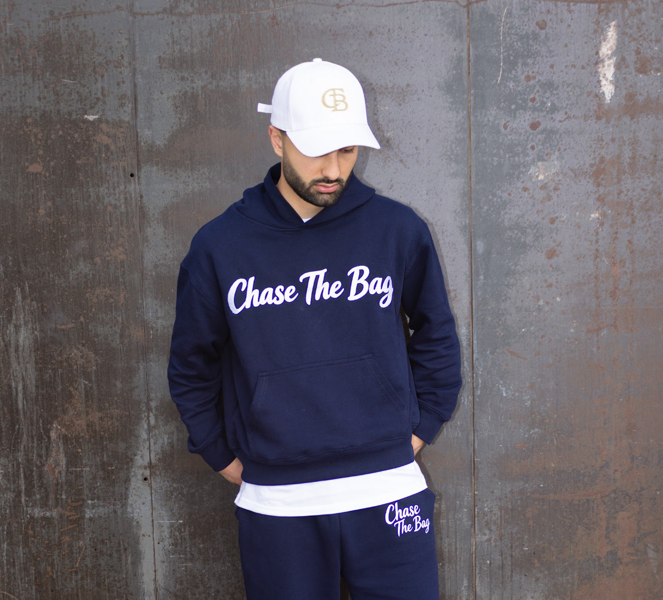 White-Golden CTB Cap